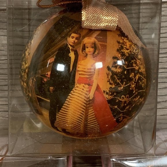 Barbie 1997 Ball Ornament - Set Of 3  Barbie,  Ken & Barbie - NiB - Picture 4 of 4